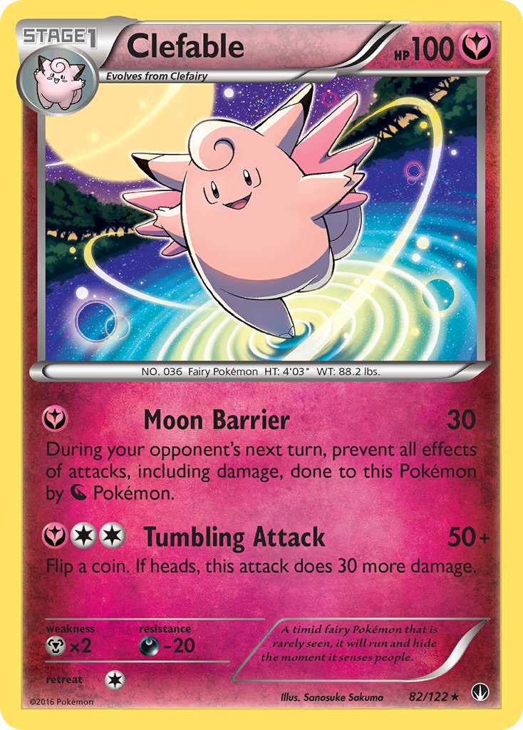 Clefable | XY-BreakPoint 082/122