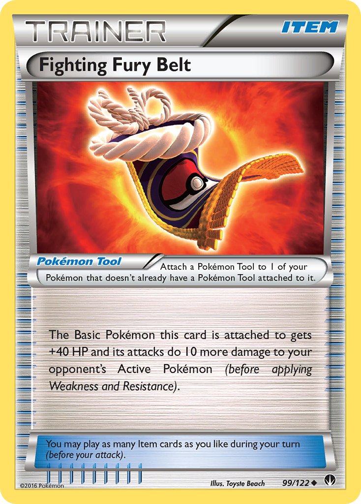 Fighting Fury Belt | XY-BreakPoint 099/122