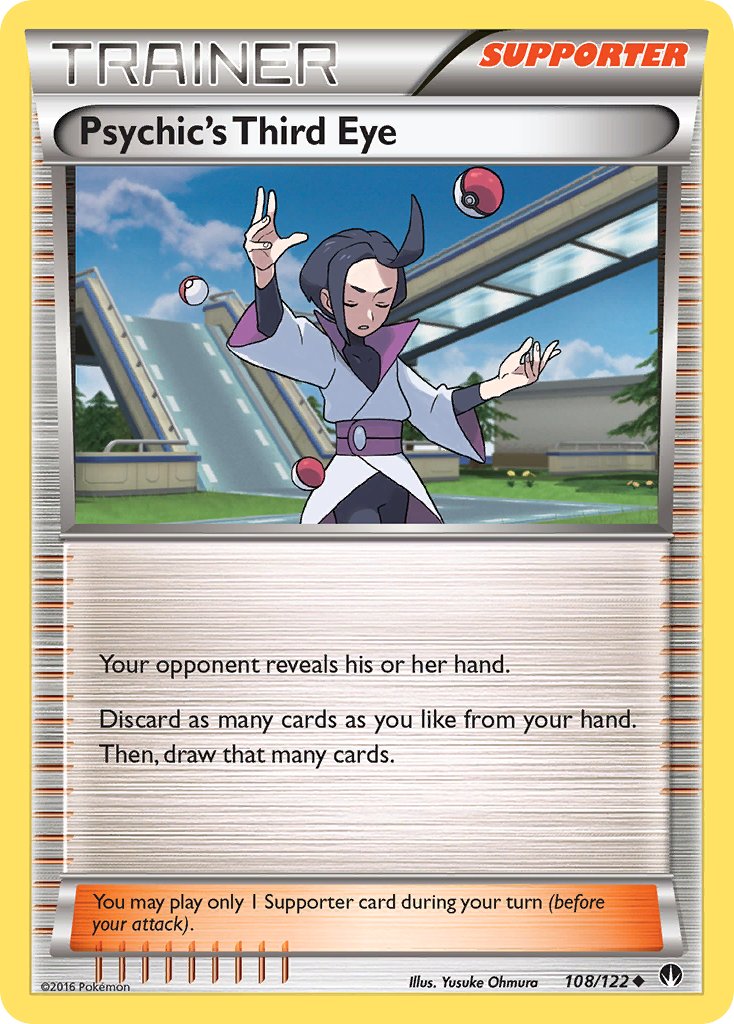 Psychic's Third Eye | XY-BreakPoint 108/122
