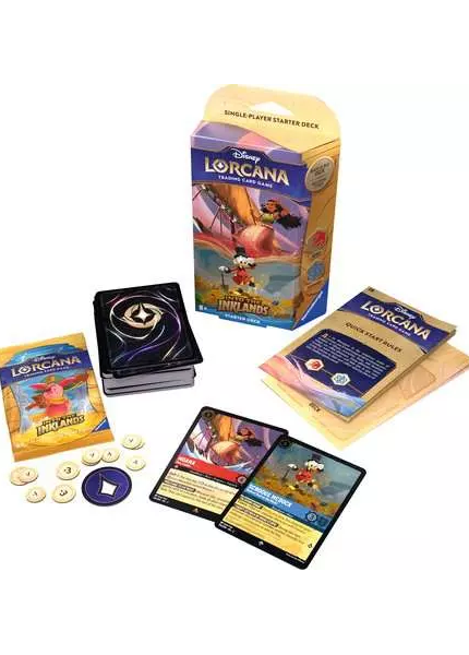 Disney Lorcana: Into the Inklands - Ruby & Sapphire Starter Deck