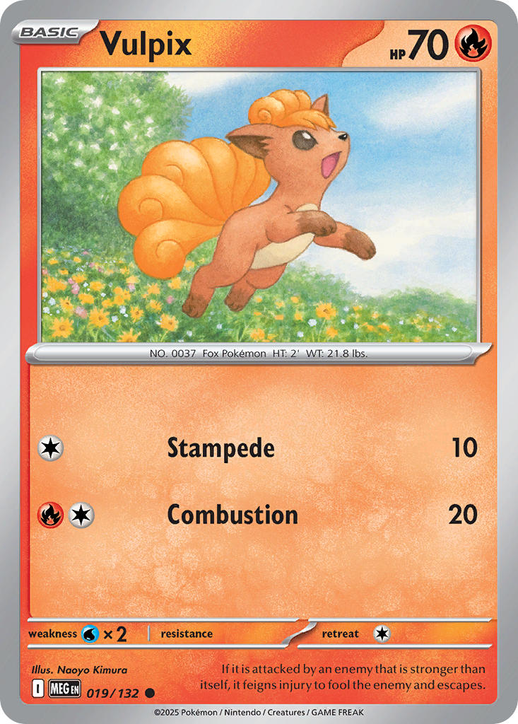 Vulpix | Mega Evolution 19/132