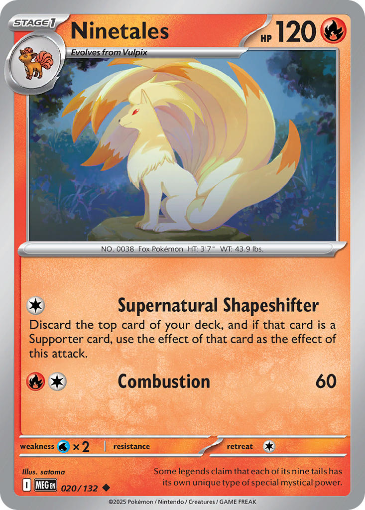 Ninetales | Mega Evolution 20/132