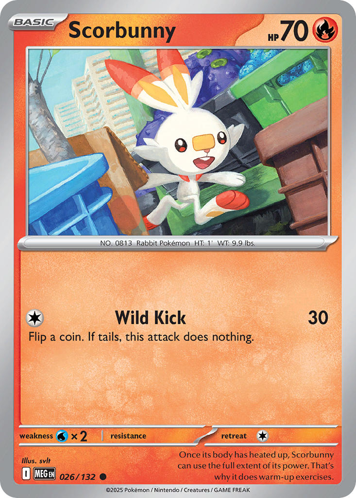 Scorbunny | Mega Evolution 26/132