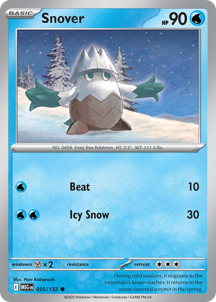 Snover | Mega Evolution 35/132