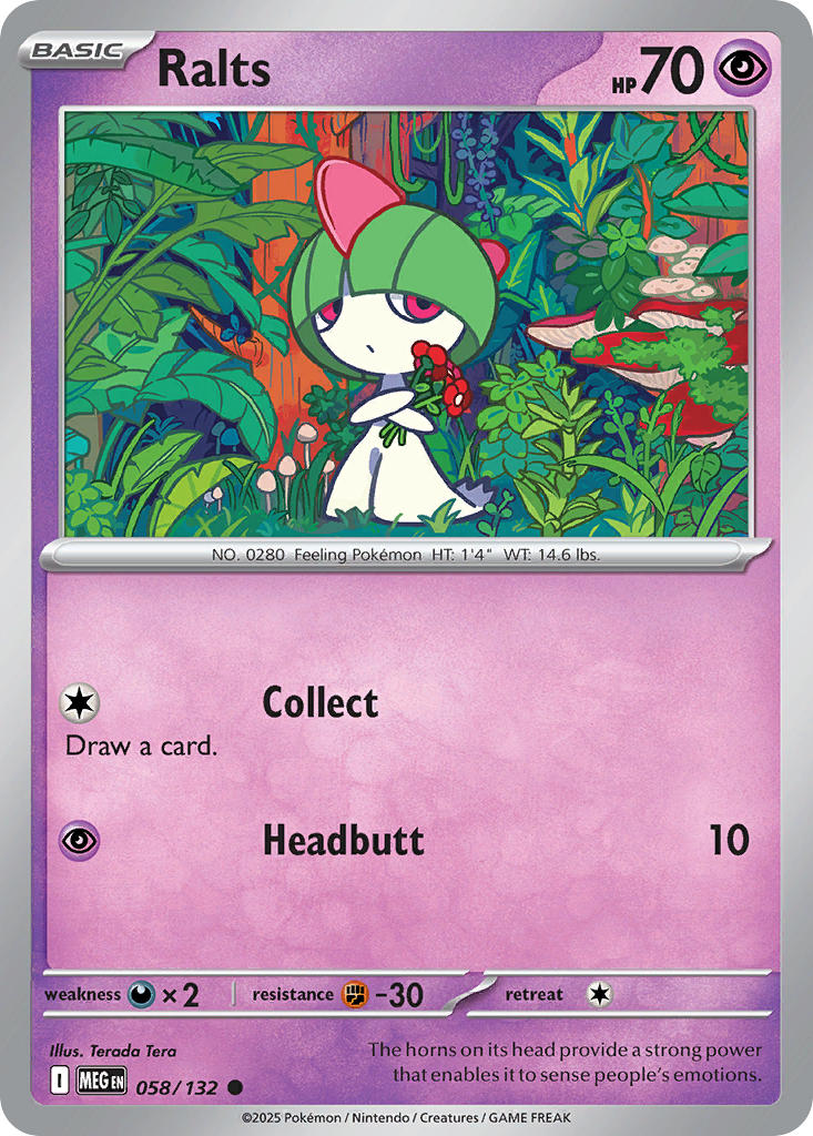 Ralts | Mega Evolution 58/132