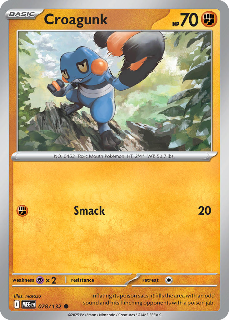 Croagunk | Mega Evolution 78/132