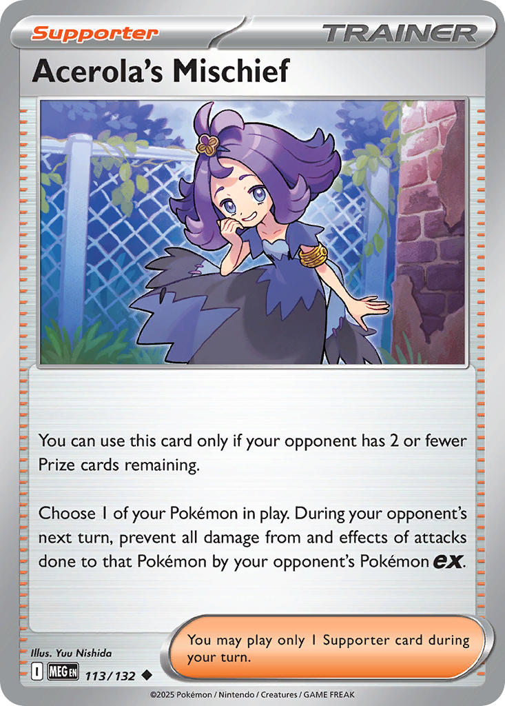 Acerola's Mischief | Mega Evolution 113/132