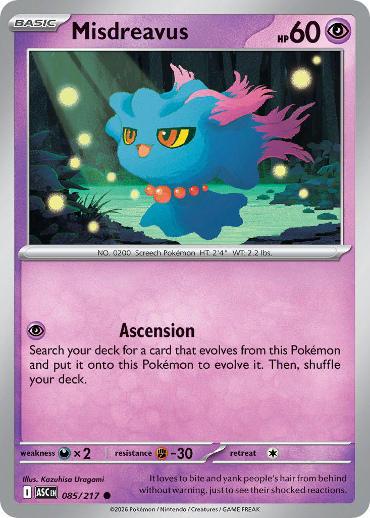 Misdreavus | Ascended Heroes 85/217
