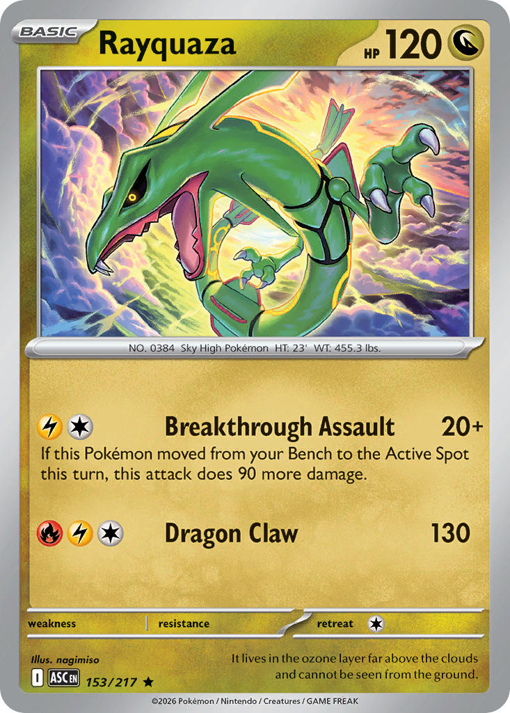 Rayquaza | Ascended Heroes 153/217