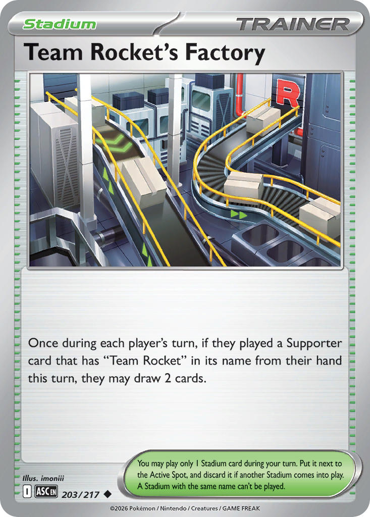 Team Rocket's Factory | Ascended Heroes 203/217