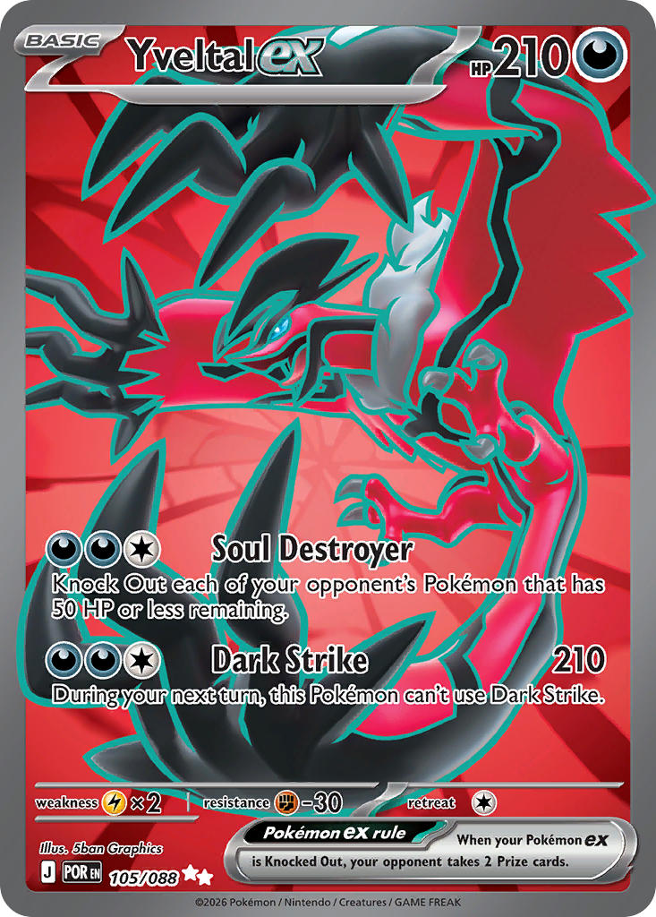 Yveltal ex | Perfect Order 105/088