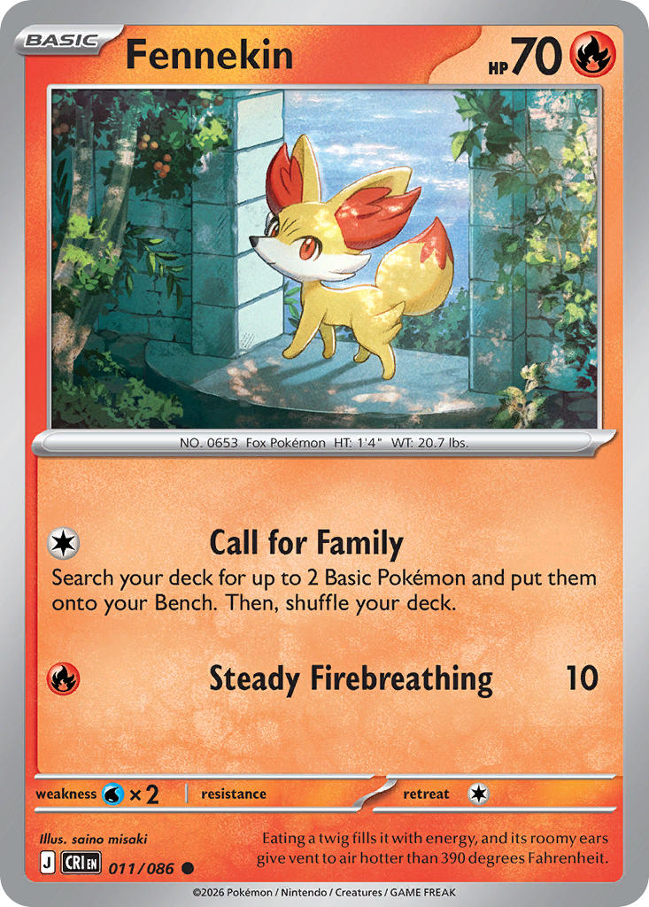 Fennekin | Chaos Rising 011/086