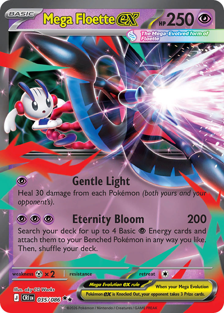 Mega Floette ex | Chaos Rising 035/086