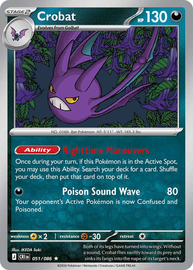 Crobat | Chaos Rising 051/086
