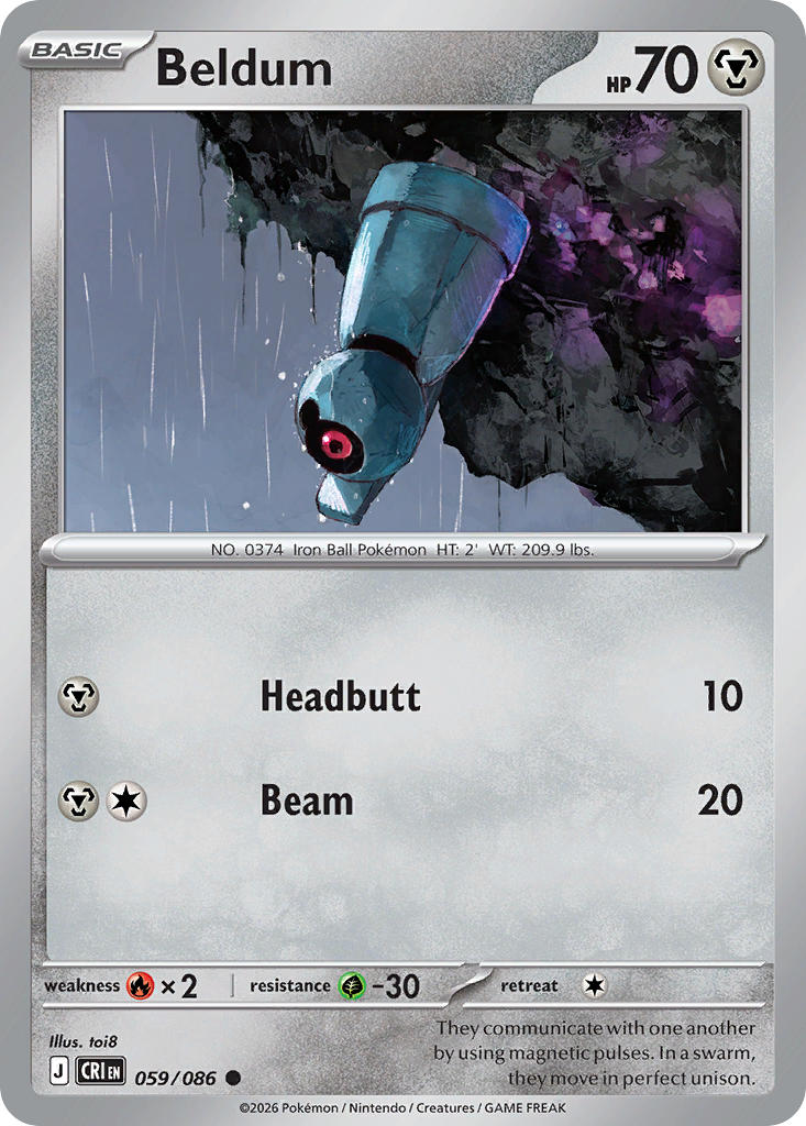 Beldum | Chaos Rising 059/086