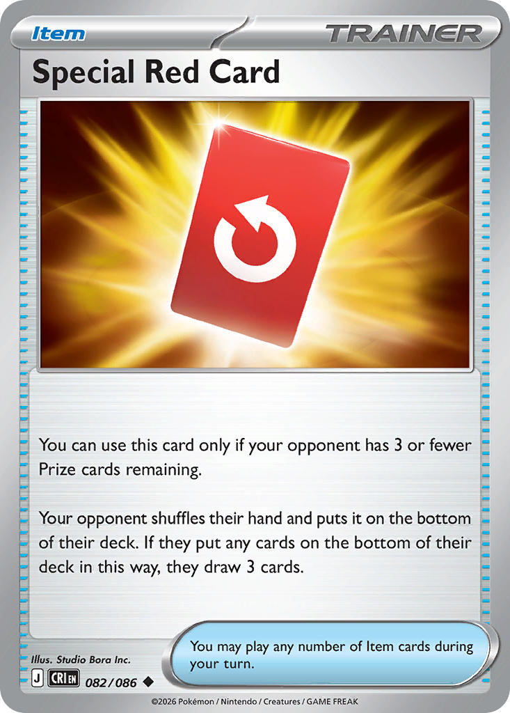 Special Red Card | Chaos Rising 082/086