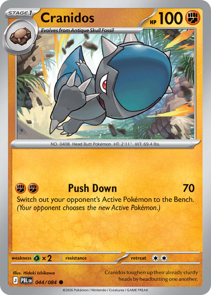 Cranidos | Pitch Black 44/84