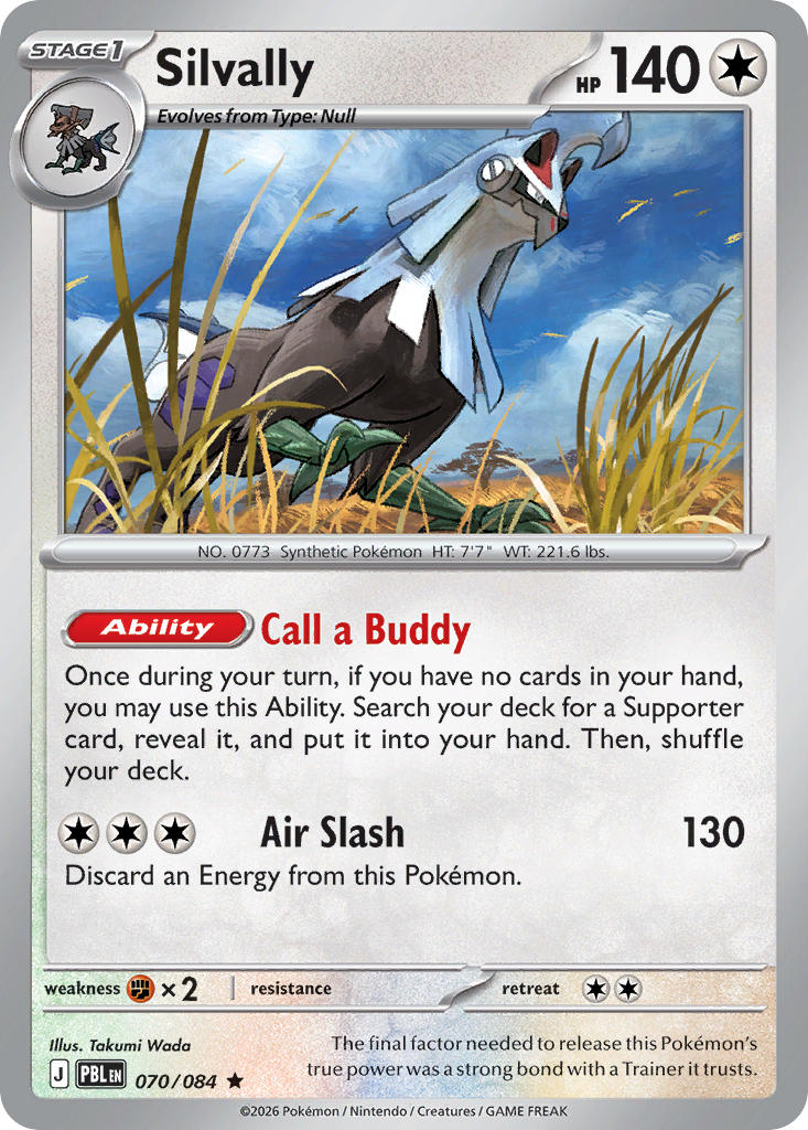 Silvally | Pitch Black 70/84