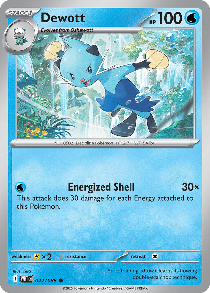 Dewott | White Flare 22/86