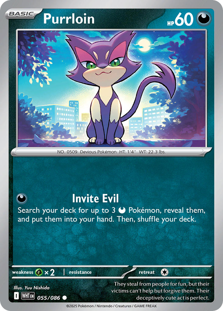 Purrloin | White Flare 55/86