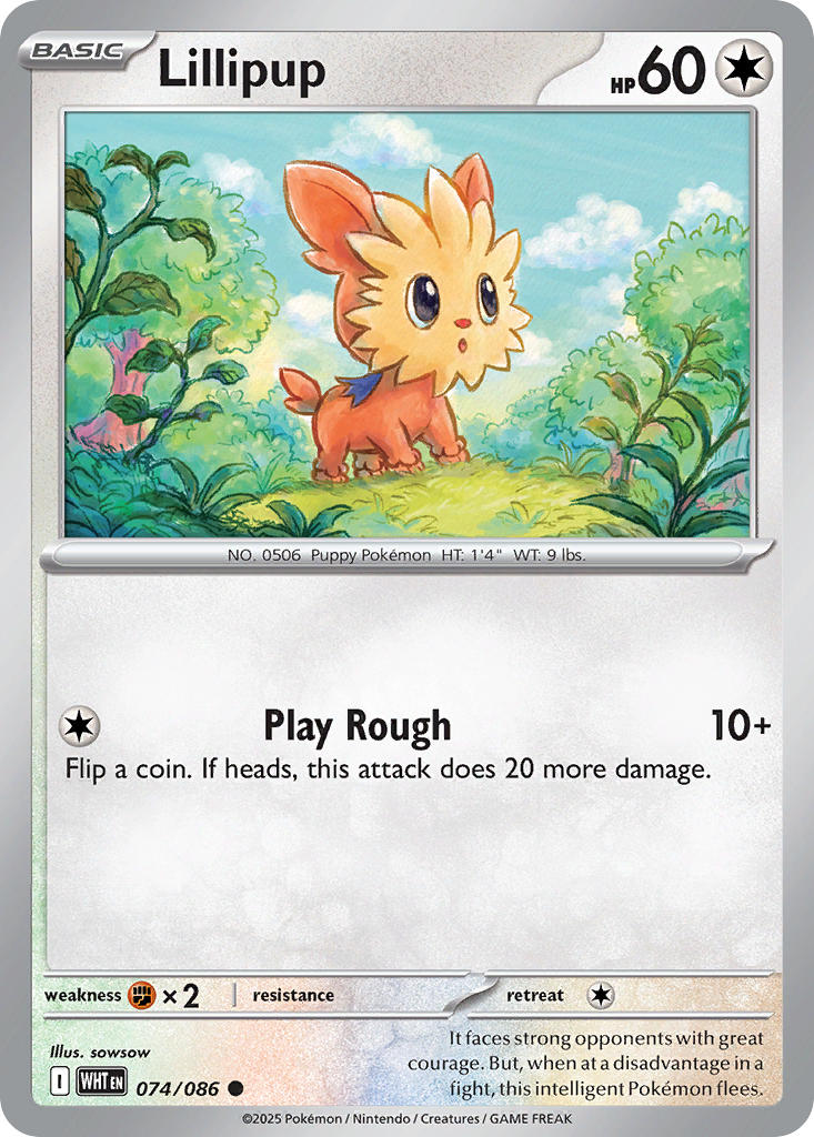Lillipup | White Flare 74/86