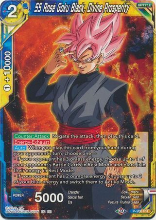 SS Rosé Goku Black, Divine Prosperity P-206