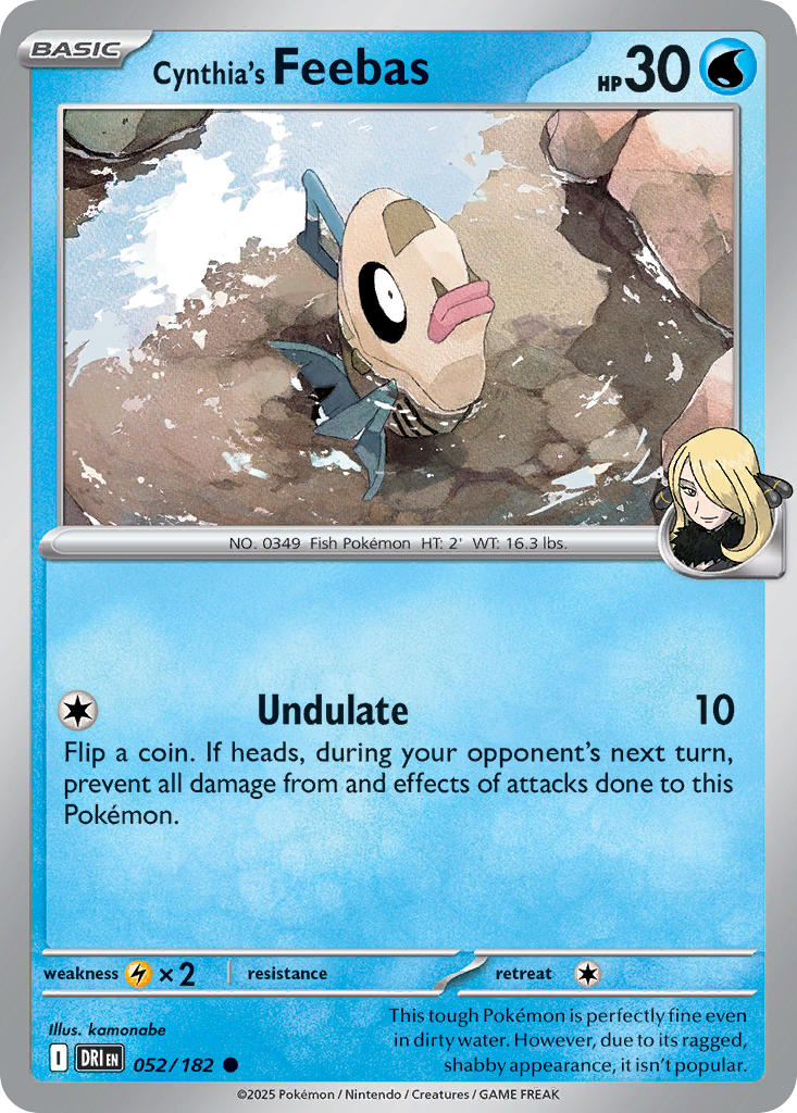 Cynthia's Feebas | Destined Rivals 52/182