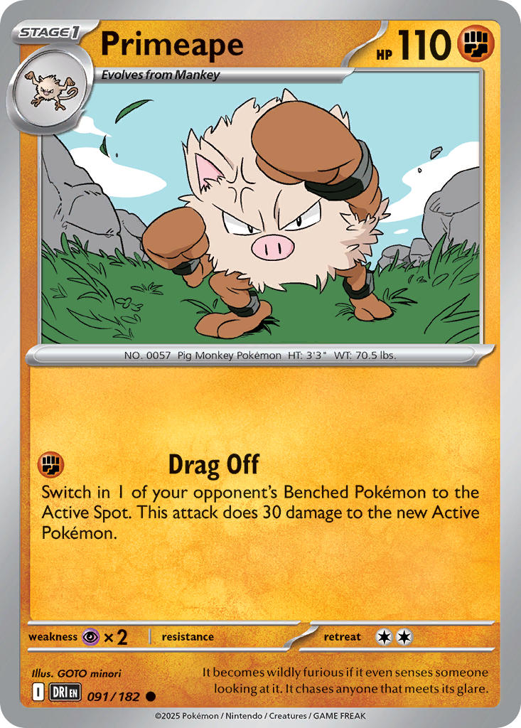 Primeape | Destined Rivals 91/182