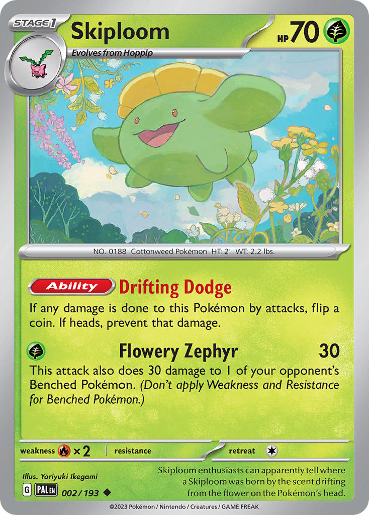 Skiploom | Paldea Evolved 002/193