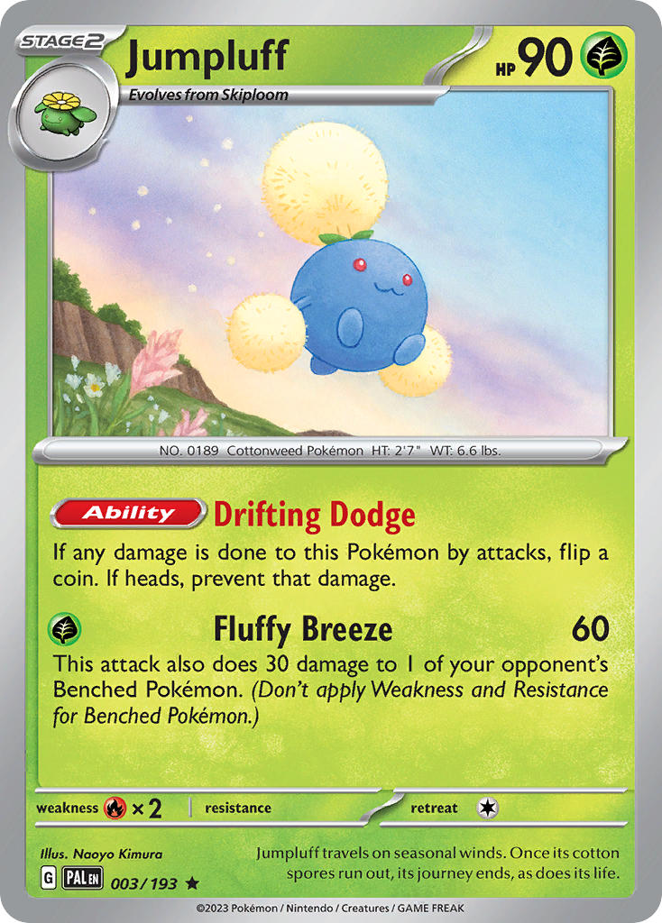 Jumpluff | Paldea Evolved 003/193