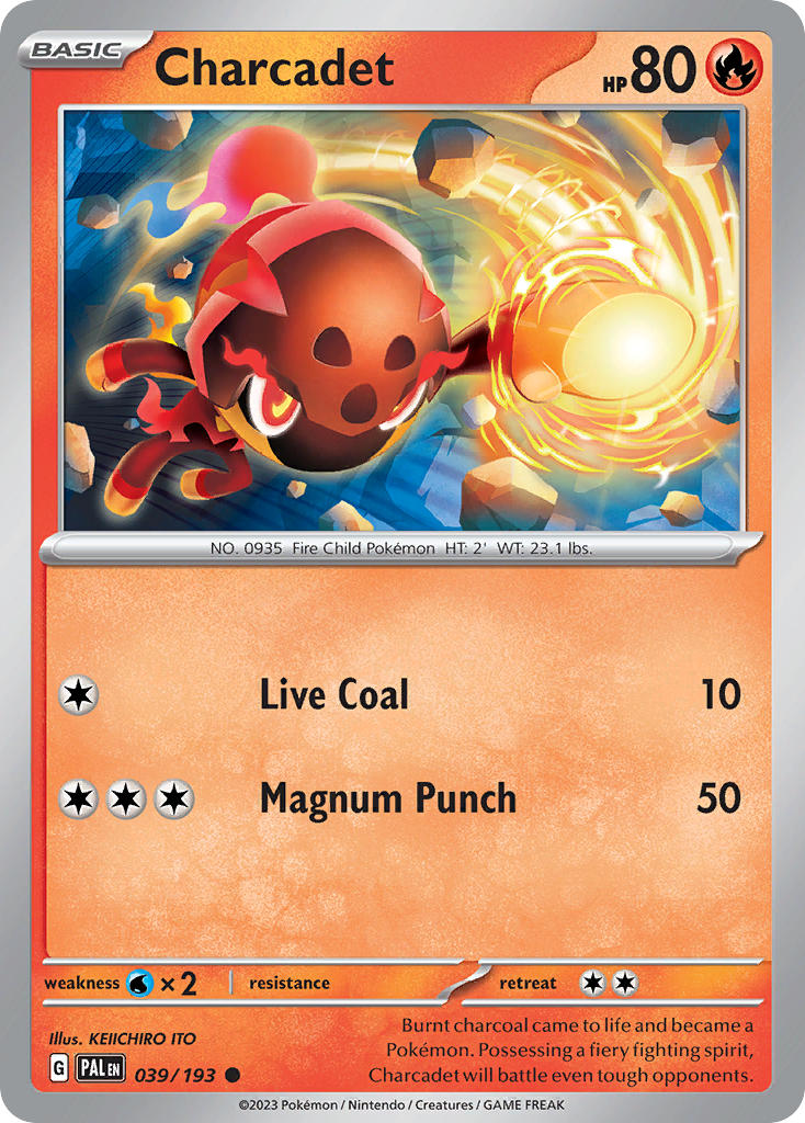 Charcadet | Paldea Evolved 039/193