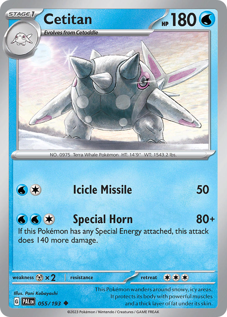 Cetitan | Paldea Evolved 055/193