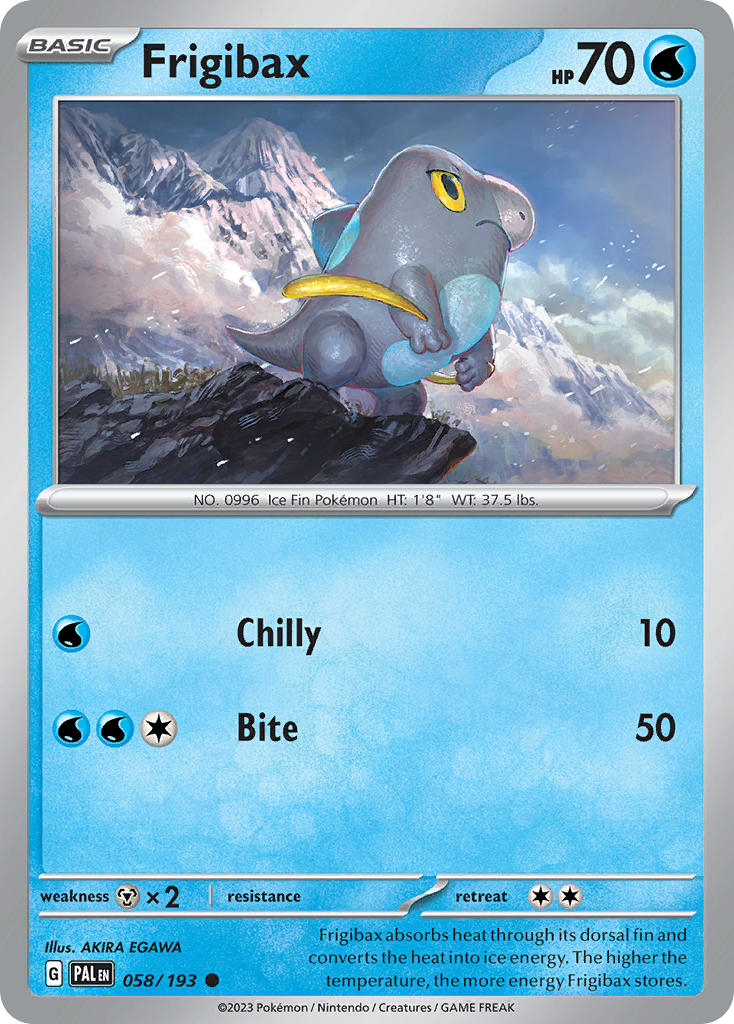 Frigibax | Paldea Evolved 058/193