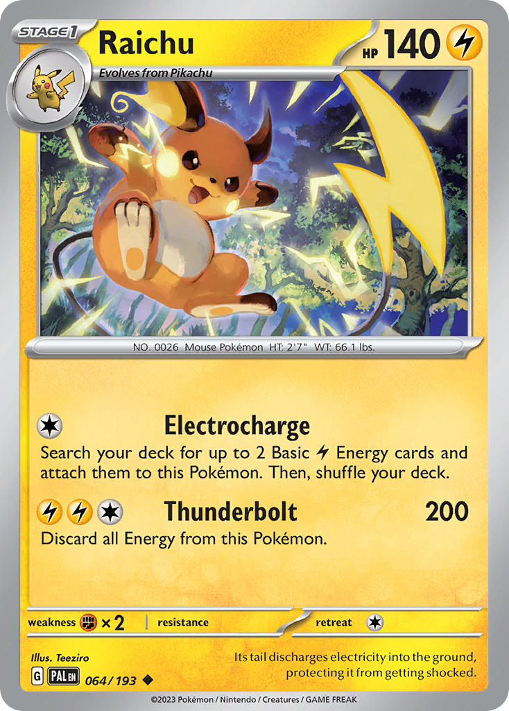 Raichu | Paldea Evolved 064/193