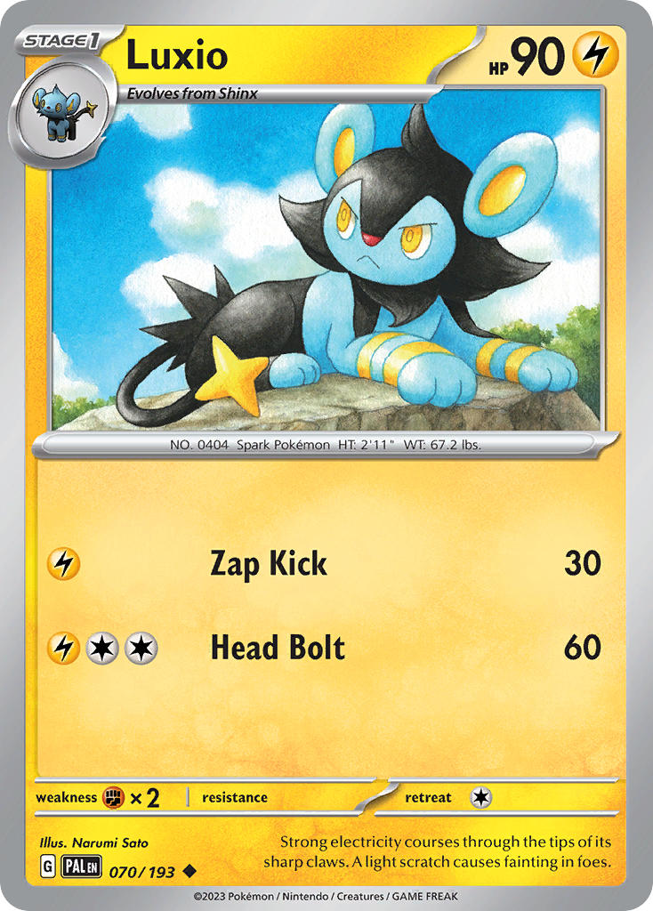 Luxio | Paldea Evolved 070/193