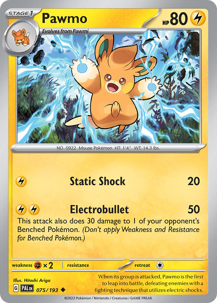 Pawmo | Paldea Evolved 075/193