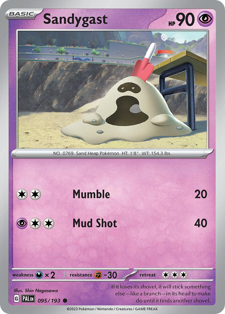 Sandygast | Paldea Evolved 095/193