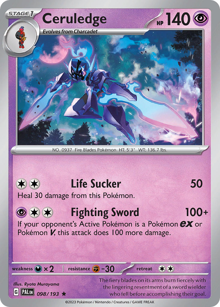 Ceruledge | Paldea Evolved 098/193