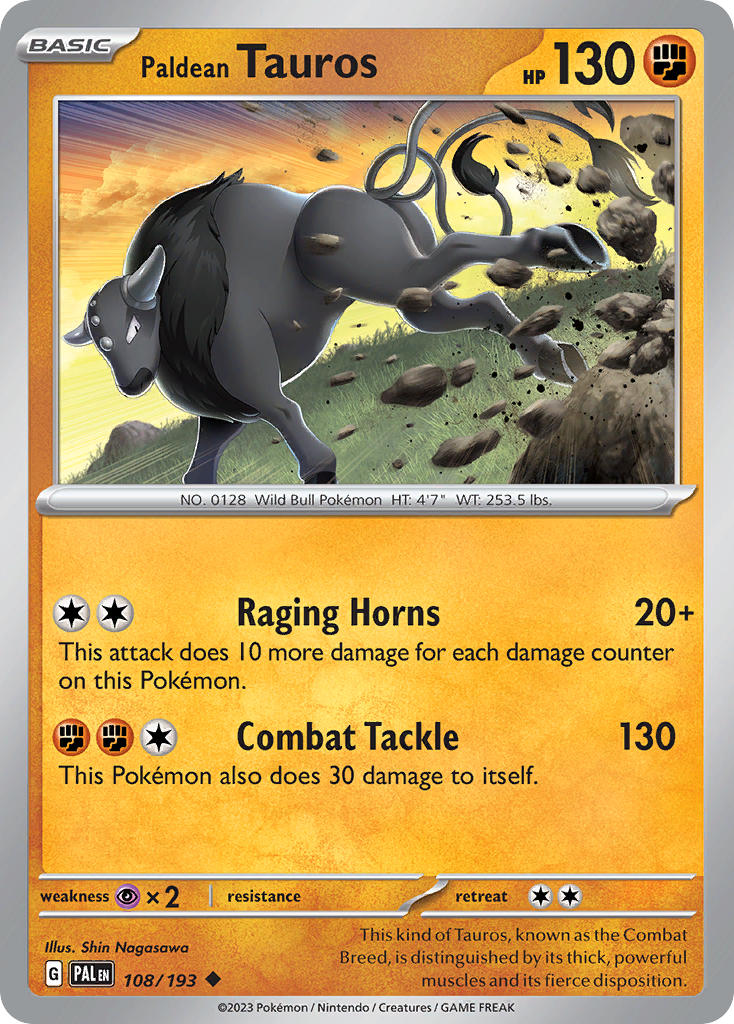Paldean Tauros | Paldea Evolved 108/193