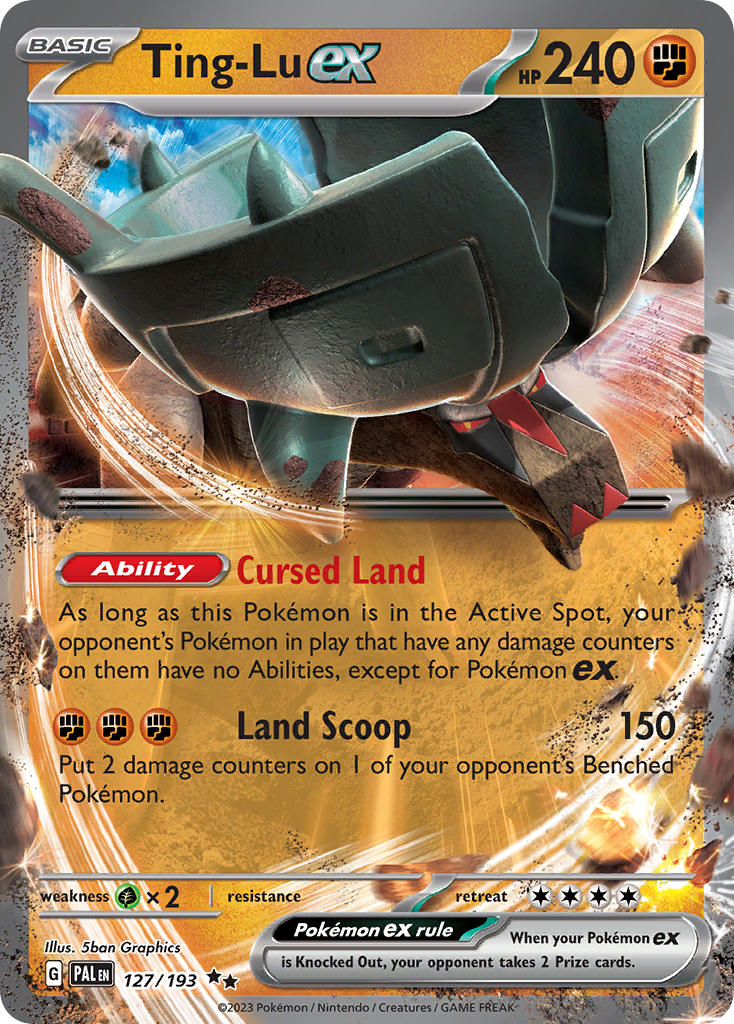 Ting-Lu ex | Paldea Evolved 127/193