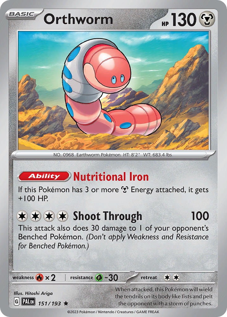Orthworm | Paldea Evolved 151/193