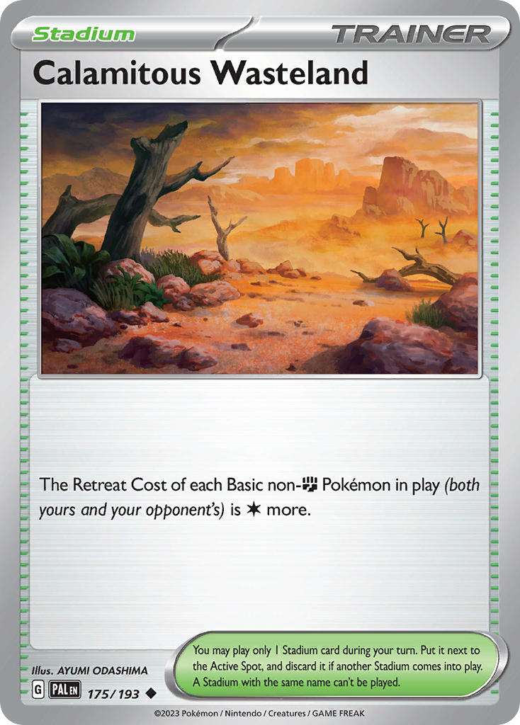 Calamitous Wasteland | Paldea Evolved 175/193