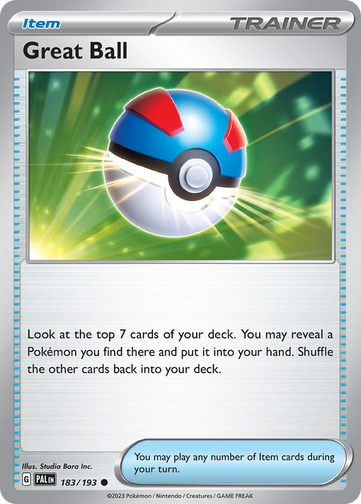 Great Ball | Paldea Evolved 183/193