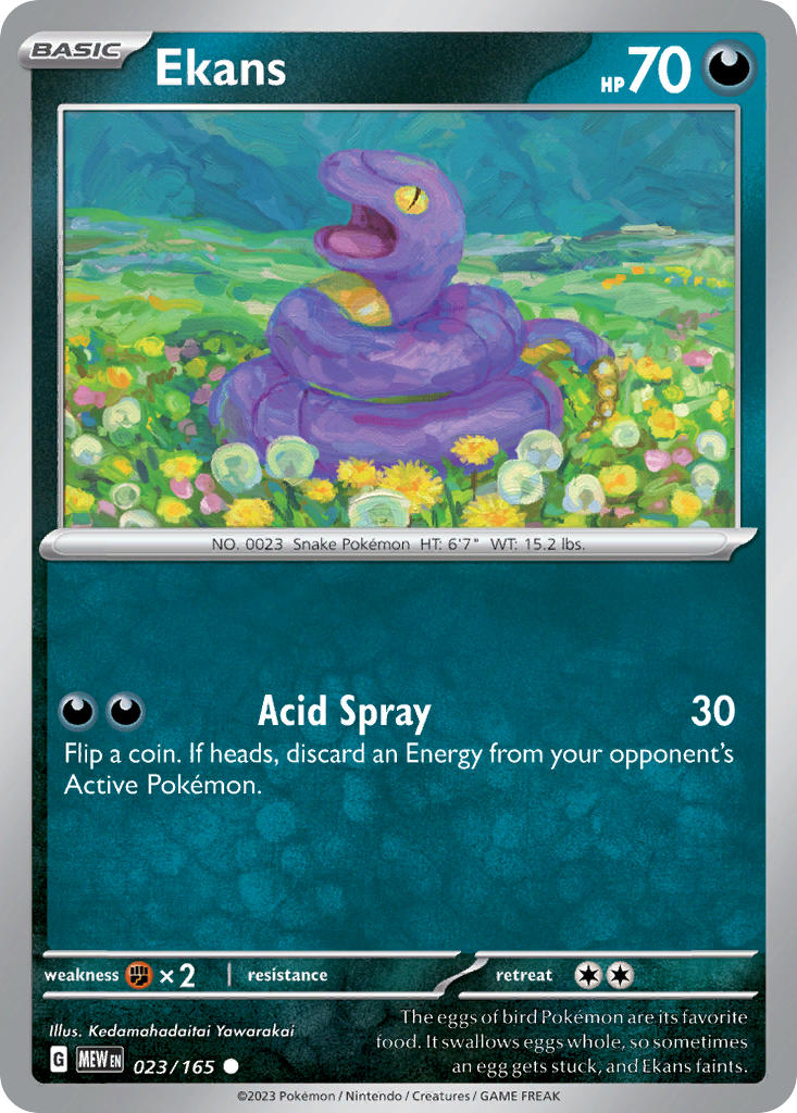 Ekans | Pokemon 151 023/165