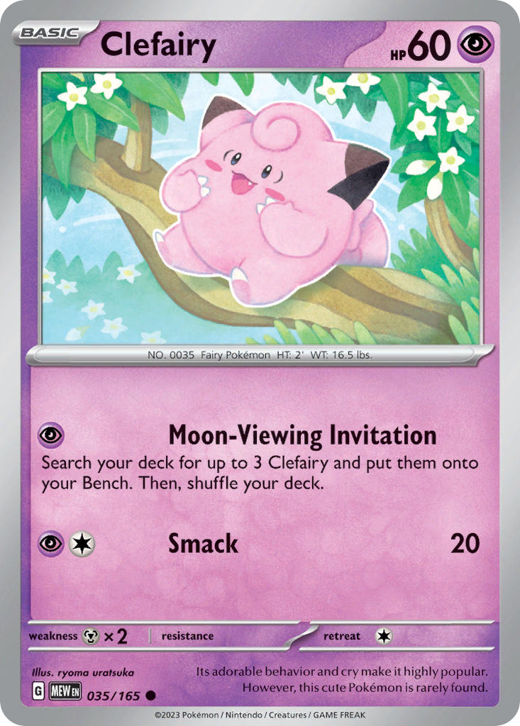 Clefairy | Pokemon 151 035/165