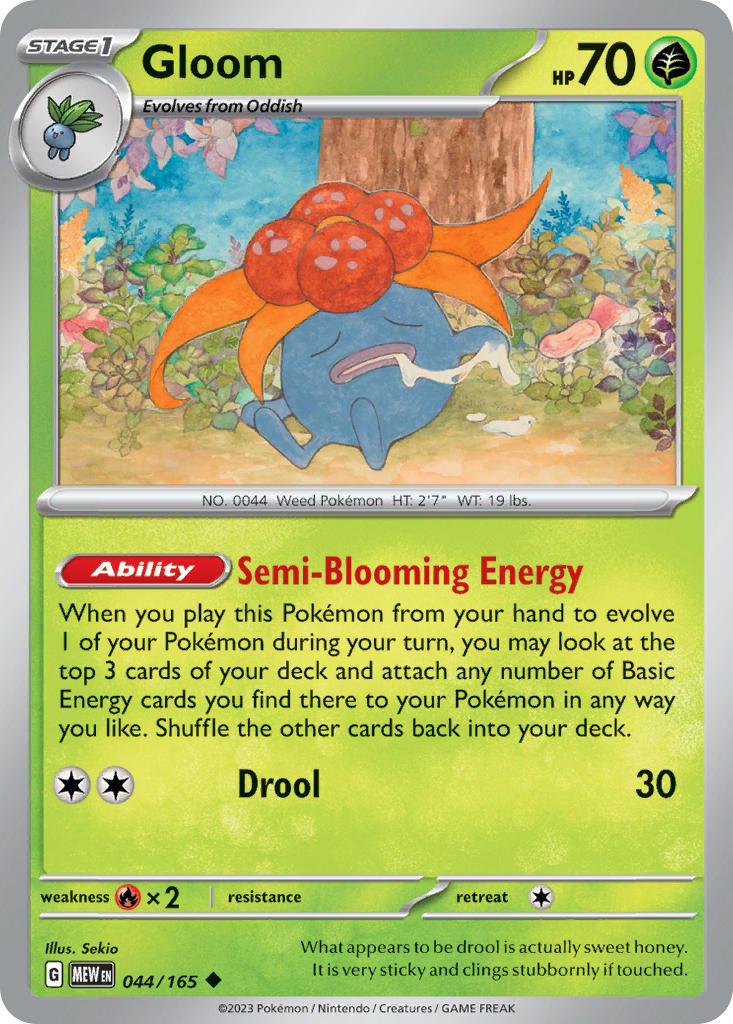 Gloom | Pokemon 151 044/165