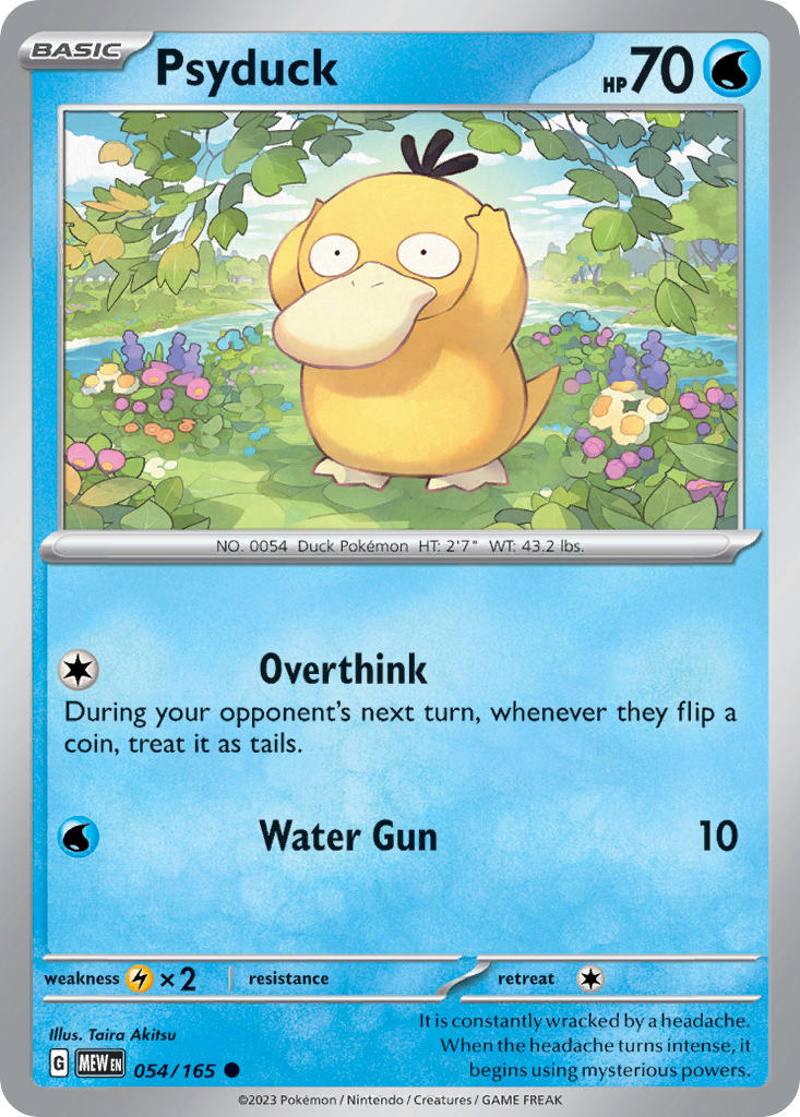 Psyduck | Pokemon 151 054/165