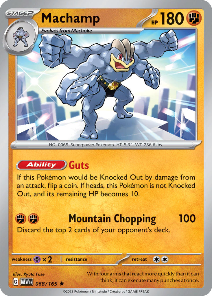Machamp | Pokemon 151 068/165