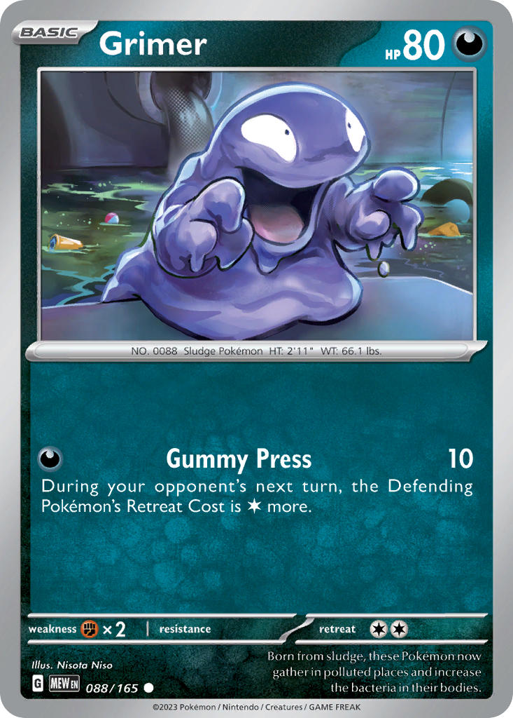 Grimer | Pokemon 151 088/165