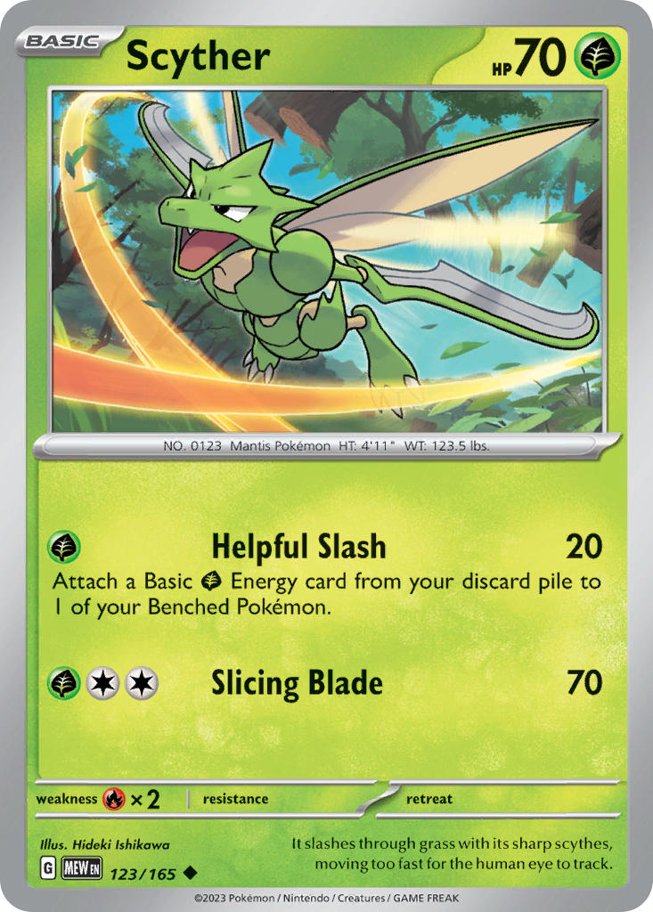 Scyther | Pokemon 151 123/165